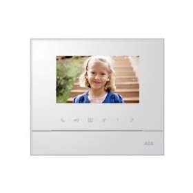 Welcome M Ecran Couleur 4.3 Mains Libres-Blanc|ABB-ABBM22311W