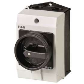 Inter. général, tripolaire + 1 Contact F, 20A, 90DEG, verrouillable, en saillie|Eaton industries-EONT0-2-15679-I1-SVB-SW
