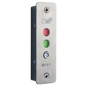 Sémaphore inox 2 leds encastré|CDVI-CDASIE