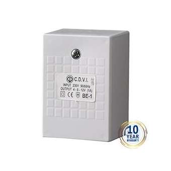 Transformateur 4/8/12V AC - 1A - Classe II - EN 60742|CDVI-CDACA1A