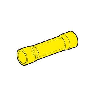 Manchons préisolés bout à bout jaune (4 à 6 mm²)|Cembre-CMBPL1-M