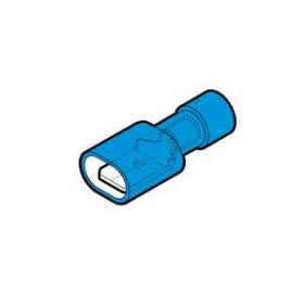 Clip complètement isolé mâle bleu (1,5 à 2,5 mm²) - 6,3 x 0,8 mm|Cembre-CMBBF-M608P