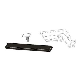 Colis 2 crochets tuile R-VOLT sur toiture 1 ligne|Cetih Carquefou-SYVQ07L1TE