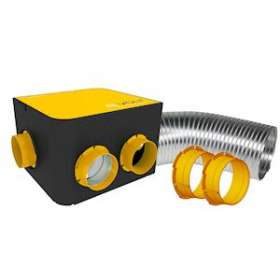 MODUL-R pour R-VENT avec sortie toiture tuile|Cetih Carquefou-SYVHK01T