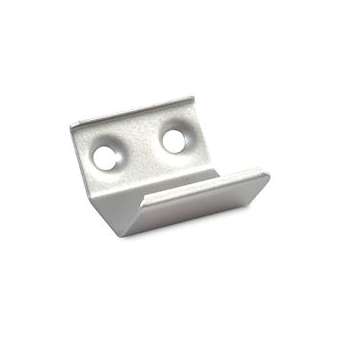 Clips de fixation en acier pour profil CO7 en aluminium anodisé, profondeur 8mm|Collingwood-SLHCO7MB
