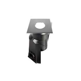 MINI ZEPH - 230 carré inox 3000K 0,5W 120DEG|Europole-POL544310