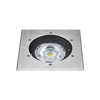 TECNISOL 200 ASY - Enc.Sol Ext. IP67 IK10, carré, inox, LED 20W 4000K 1940lm|Aric-ARI50651
