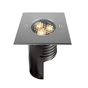 ZEPH 2 - 230 carré inox 3000K 418lm 3x2W 30DEG|Europole-POL55262