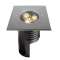 ZEPH 2 - 230 carré inox 3000K 418lm 3x2W 30DEG