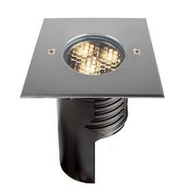 ZEPH 2 - 230 carré inox 3000K 418lm 3x2W 30DEG|Europole-POL55262