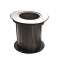 DEEP LIGHT 250 fixe - 230 rond inox brossé 3000K 2329lm 25x1W 30DEG
