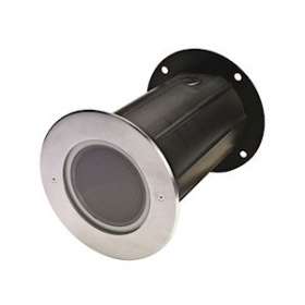 DEEP LIGHT 116 fixe - 230 rond inox brossé 2000K 430lm 4x1,5W 30DEG|Europole-POL51900