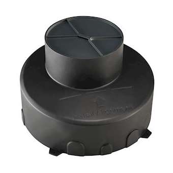 Pot d'encastrement, extérieur, noir|SLV-DC51000655