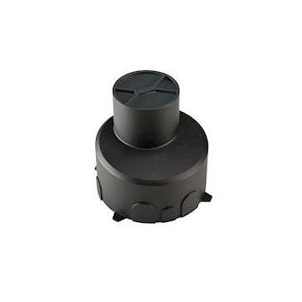 DASAR 100 PREMIUM, pot d'encastrement, extérieur, noir|SLV-DC51000653