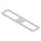 Spacial - plaque passe-câbles - 2xFL21 - pour coffret S3D - acier - 545x130mm|Schneider Electric-SCHNSYTLF2FL