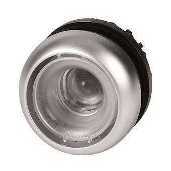 Bouton-poussoir, plat, sans étiquette, à rappel|Eaton industries-EONM22-D-X
