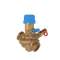 AB-QM DN 32 raccord 1'1/2 M vanne de régulation indépendante de la pression plag