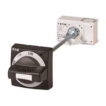 Poignée rotative à commande rompue sur porte, verrouillable, taille 1|Eaton industries-EONNZM1-XTVD