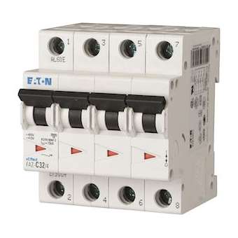 Disj FAZ 4P 20A 15kA (IEC/EN 60947-2) cbe C|Eaton industries-EONFAZ-C20-4