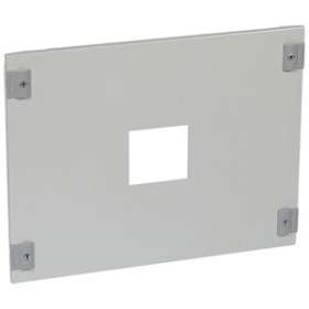 Plastron métal 1/4 tour pour DPX250/DPX³630 - vert centré dans XL³400 -h.400mm|Legrand-LEG020321