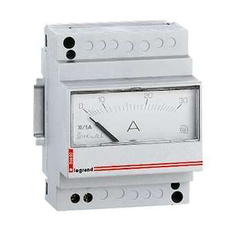 Ampèremètre analogique - branchement direct|Legrand-LEG004602