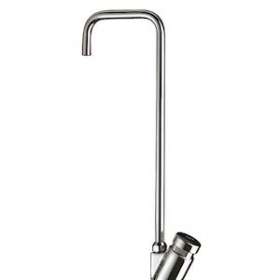 Robinet col de cygne de fontaine pour tube Rilsan 4x6|Delabie-DL5311TR1