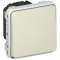 Poussoir inverseur étanche NO+NF Plexo composable IP55 10A - blanc|Legrand-LEG069631