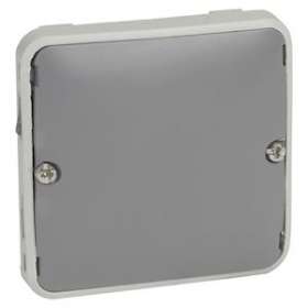 Enjoliveur obturateur étanche Plexo - gris|Legrand-LEG069537