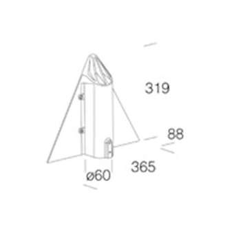 Accessoire 96 Attache Mat MERIDIANA Graphite|Disano-ZON99121800