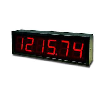 AFFICHEUR NUMERIQUE 100mm, 4 DIGITS, PROCESS, DOUBLE FACE, IP65|Ditel-D1VDN119E-4DAP