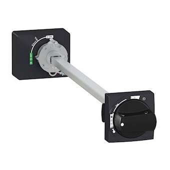 TeSys GV - Kit poignée noire rotative IP54 - On/Off/Trip - Montage sur porte|Schneider Electric-SCHGV4APN01