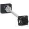 TeSys GV - Kit poignée noire rotative IP54 - On/Off/Trip - Montage sur porte|Schneider Electric-SCHGV4APN01