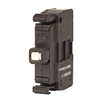 Elément LED, blanc, fixation par l'avant, cage clamp|Eaton industries-EONM22-CLED230-W