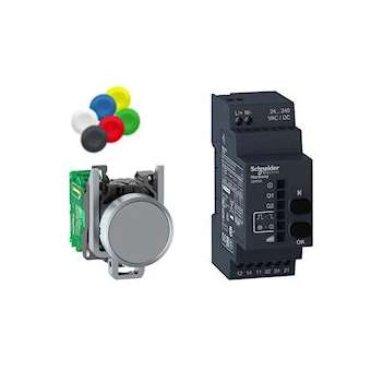 Harmony pack sans pile & sans fil - D22 - récepteur programmable 24Vcc|Schneider Electric-SCHXB4RFA02