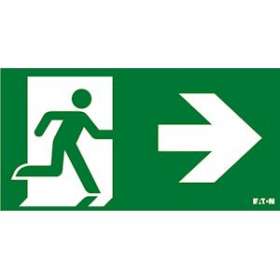 Etiquette H Flèche DROITE CrystalWay XL|Eaton Luminox-LUM10589