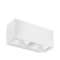 Klay - Applique LED double IP65 240V 18W 840 réglable haut/bas BL|Aurora-ABIENWL18W40