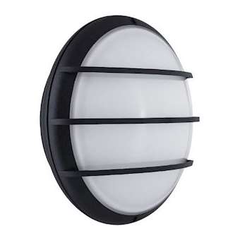 Dune grille E27 LED 500lm 3000K AV noir|Ebenoïd-EBE76133