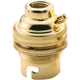 Douille acier laitonné B22 DB M10|Ebenoïd-EBE43310