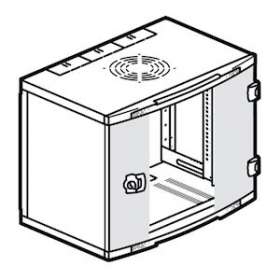 Coffret fixe 19pouces LCS³ capacité 21U - 600x1000x580mm|Legrand-LEG046209