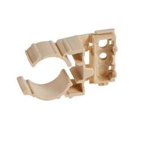 Lyre à clipsage D25mm - sable RAL1015|Legrand-LEG07562
