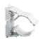 Lyre à clipsage D20mm - blanc RAL9010