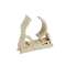 Lyre à clipsage D32mm - sable RAL1015