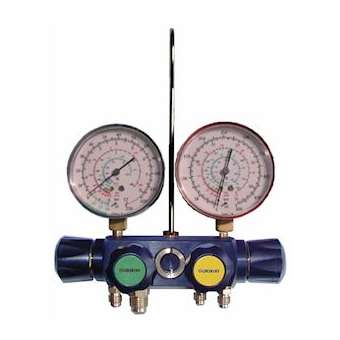 Mano diam 80 4v anti-pulsation r134a r22 r407c r410a + 6flex|Eid-EI2OM11