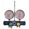 Mano diam 80 4v anti-pulsation r134a r22 r407c r410a + 6flex