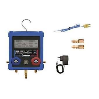 Mano electronique mastercool malette 3flex tous gaz et vannes|Eid-EI2OM15