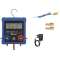 Mano electronique mastercool malette 3flex tous gaz et vannes