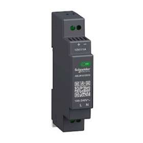 Modicon ABL - alimentation à découpage - 1,25A - 100à240Vca mono/biphasé - 12Vcc|Schneider Electric-SCHABLM1A12010
