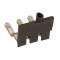 Peigne pour 12 blocs de jonction à vis Viking3 - 3 étages pas 5mm - brun|Legrand-LEG037546