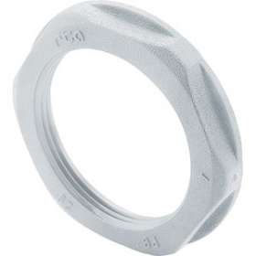 Ecrou plastique PG29 pour presse étoupe plastique hexagonal à embase - gris|Legrand-LEG386877