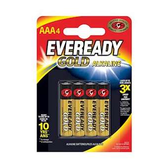 Pile Eveready gold AAA x 4 pour vos appareils peu energivores|Energizer france-RSN205930